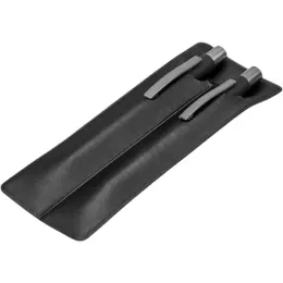 Omega Ball Pen & Pencil Set Black Pouch